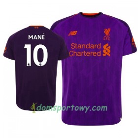 Koszulka Liverpool Sadio Mane 10 Wyjazdowe Koszulki Piłkarskie 2018-2019 Krótki Rękaw